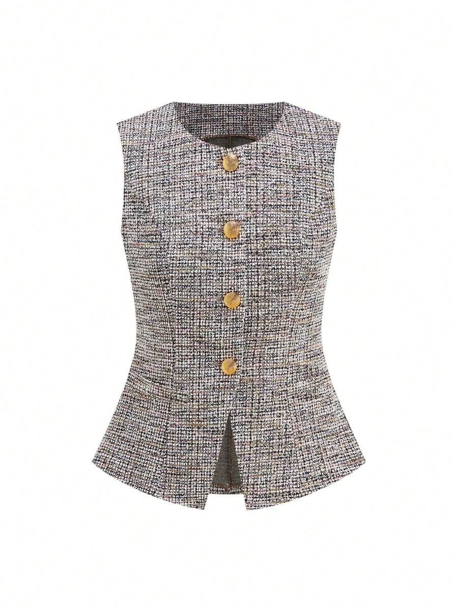 Conjunto Véra 2 Peças com Colete Metálico