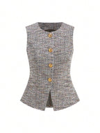Conjunto Véra 2 Peças com Colete Metálico