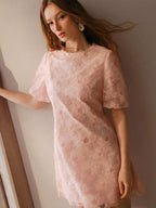 Vestido Mini Premium com Detalhes em Pérolas e Lantejoulas