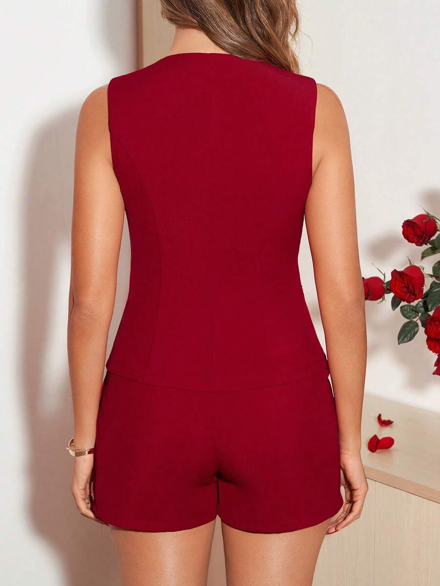 Conjunto Véra 2 Peças com Colete Metálico